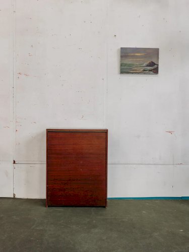 Yvan, le bureau escamotable en bois N°177