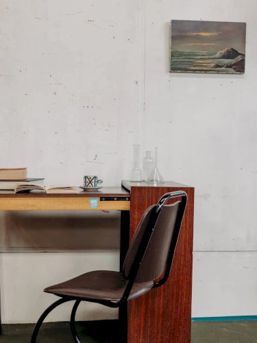 Yvan, le bureau escamotable en bois N°177