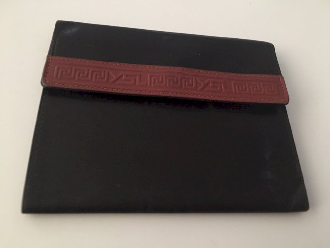 Yves Saint Laurent YSL Portefeuille Vintage Cuir Unisexe France Authentique