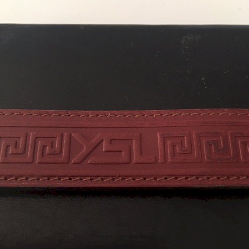 Yves Saint Laurent YSL Portefeuille Vintage Cuir Unisexe France Authentique
