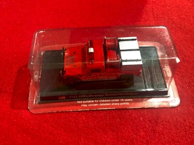 Hummer forest fire engine (1992) Fireman 1/53 Del Prado