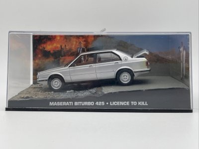 Maserati Biturbo 425 Permis de tuer James Bond 1/43