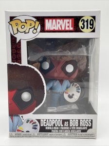  POP N°319 Marvel DeadPool As Bob Ross