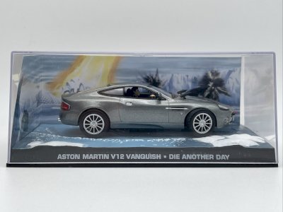  Aston Martin V12 Vanquish Meurs un autre jour James Bond 1/43