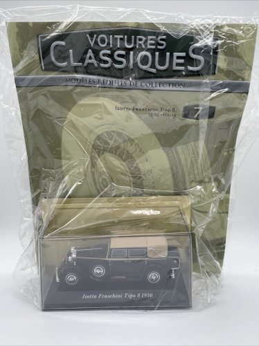  Isotta Fraschini Tipo 8 (1930) N°7 1/43 Altaya 