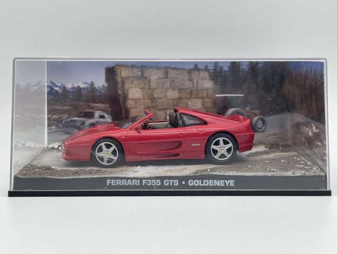  Ferrari F355 GTS Goldeneye James Bond 1/43
