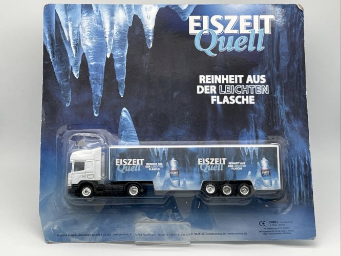  Semi-remorque Scania 420 Eiszeit Quell 1/87 HO