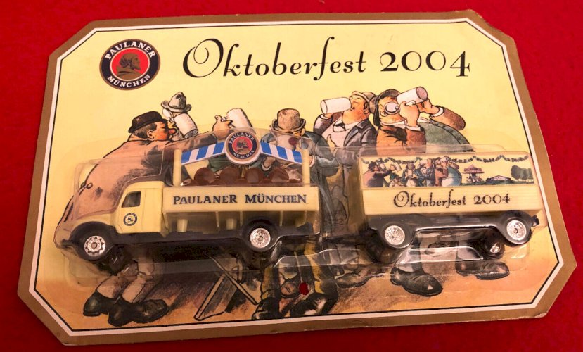 Semi-remorque Paulaner Müchen Oktoberfest (2004) 1/87 HO