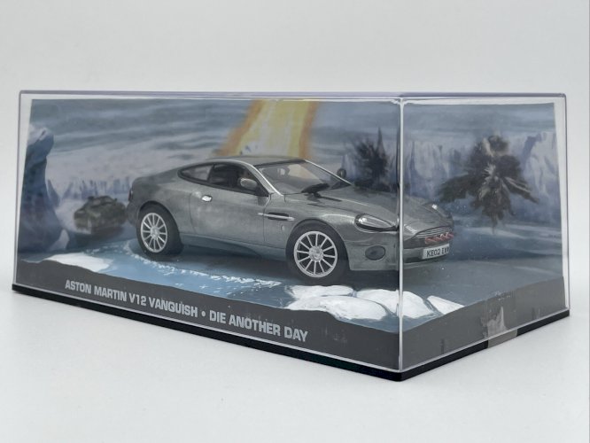  Aston Martin V12 Vanquish Meurs un autre jour James Bond 1/43