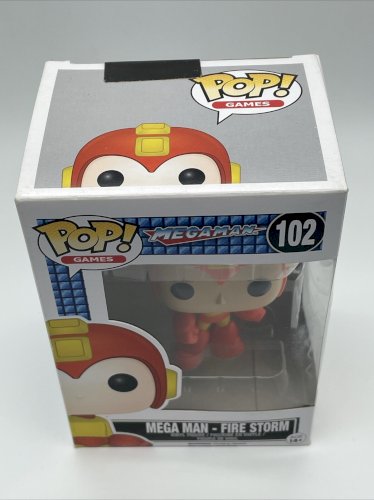  POP N°102 Megaman Mega Man Fire Storm