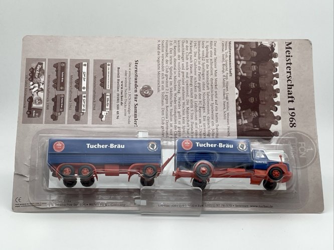  Semi-remorque Scania Tucher - Bräu 1/87 HO